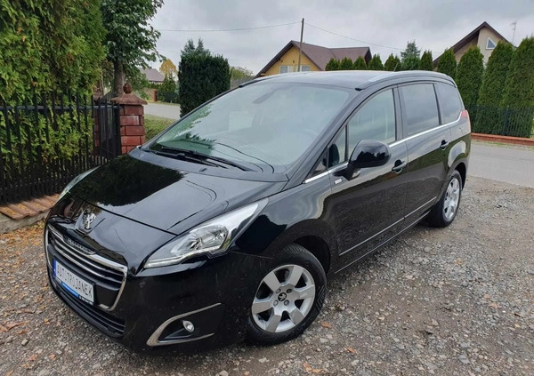Peugeot 5008 cena 39900 przebieg: 195529, rok produkcji 2015 z Zgierz małe 781